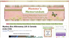 mommysmemorandum.com
