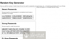 randomkeygen.com